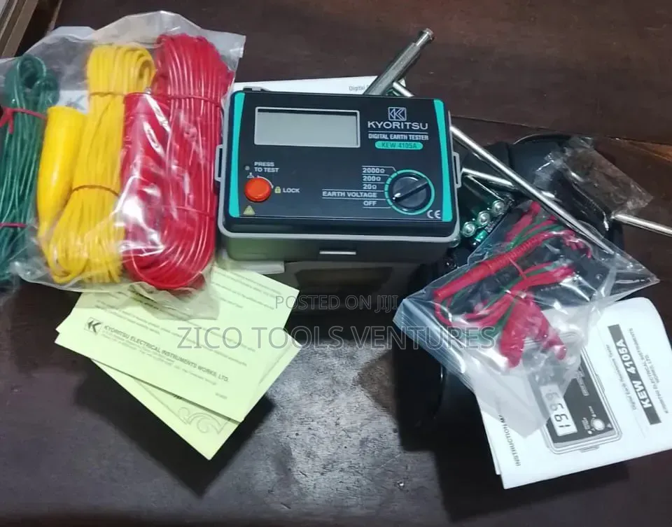 Kyoritsu Digital Earth Resistance Tester