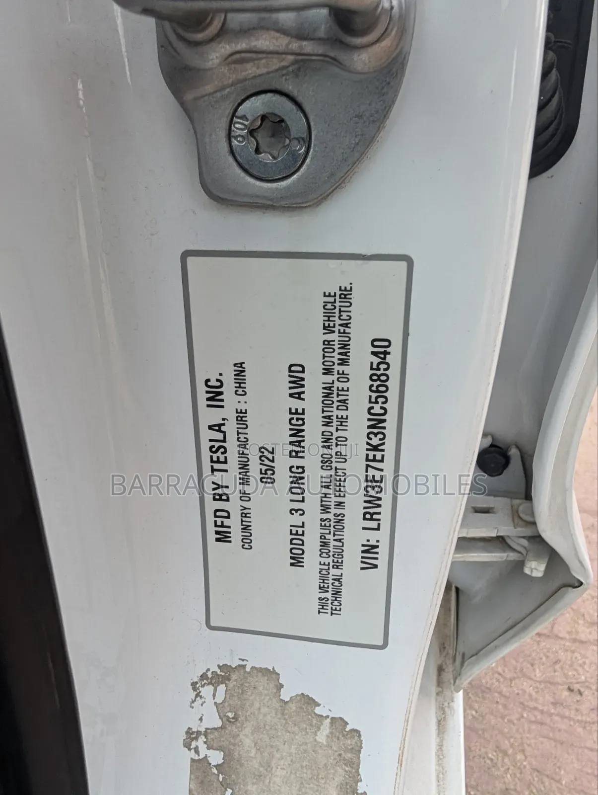 Tesla Model 3 2023 White