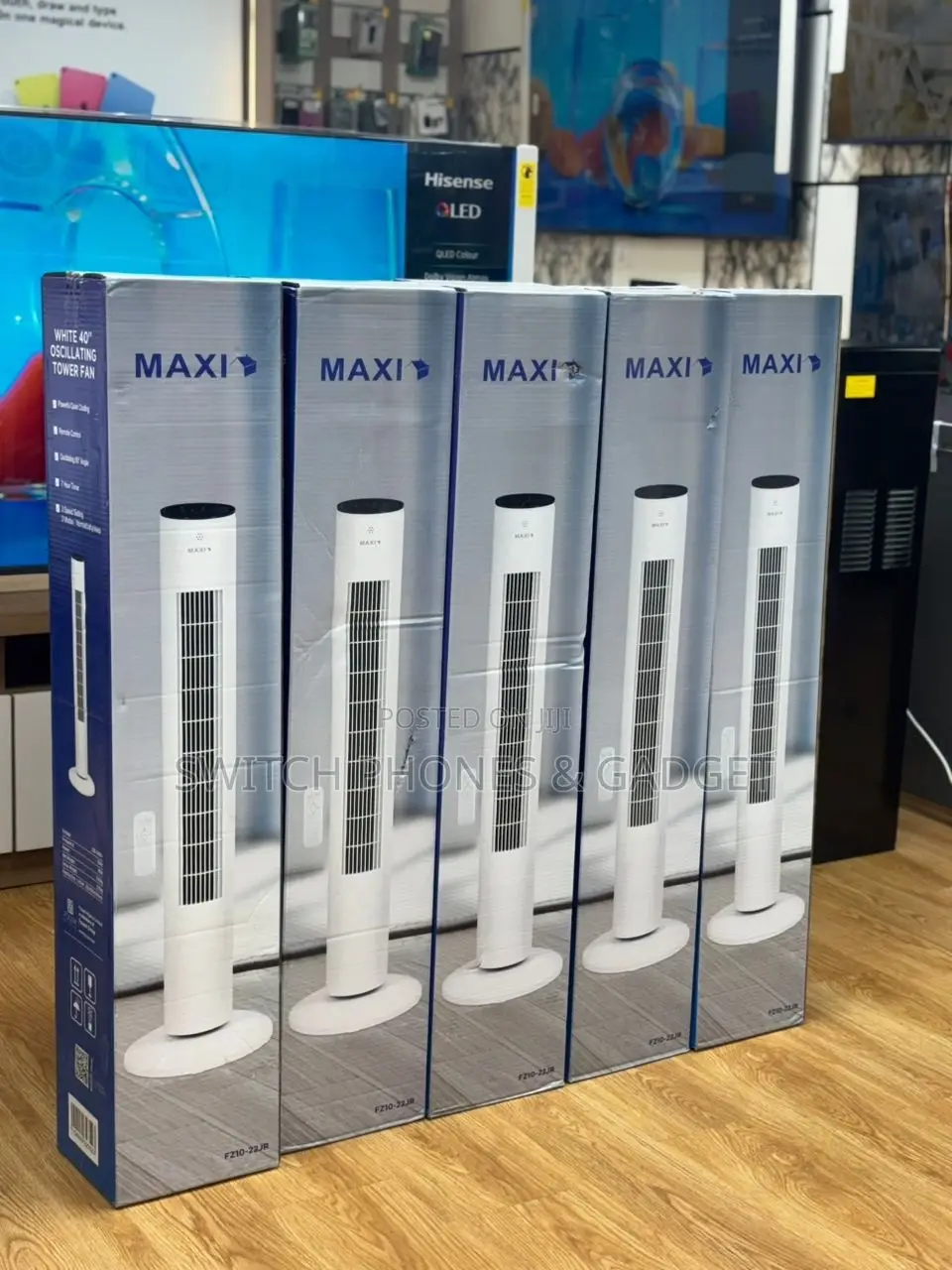 Maxi Oscillating Tower Fan 40 Inch
