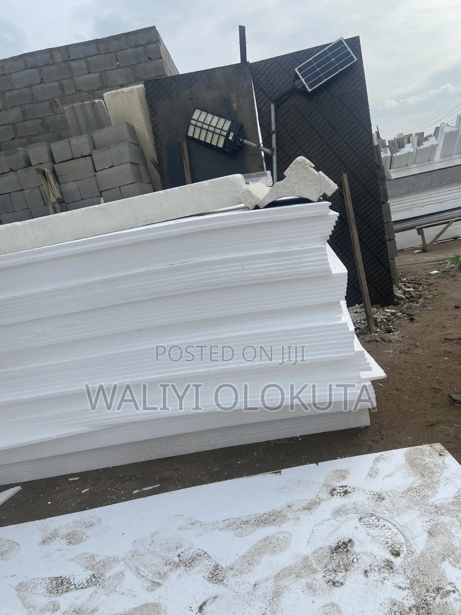 Polystyrene Board and Parapet