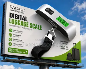 Digital Luggage Scale 50kg Hand Portable Bag Scale