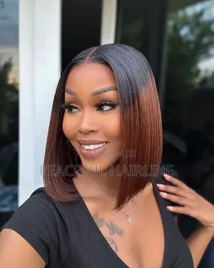 100% Human Hair Bob Wig