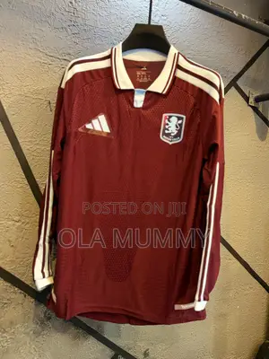 Aston Villa Home Player Version Longsleeve
