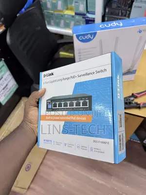 D-Link 6 Port Poe Switch