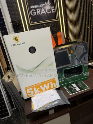 5kWh Ecolion 24V + 4.2kVA Sumry Solar System