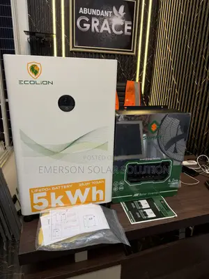 Ecolion 5kWh Lithium Battery With Sumry 4.2kVA