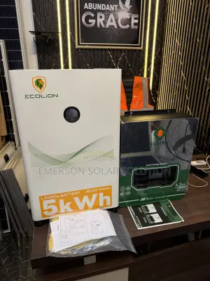 5kWh 24V Lithium Battery + 4.2kVA Hybrid Inverter