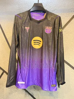 Barcelona Away Player Version Longsleeve