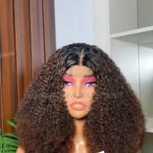 Human Hair Blend With 2*4 Closure