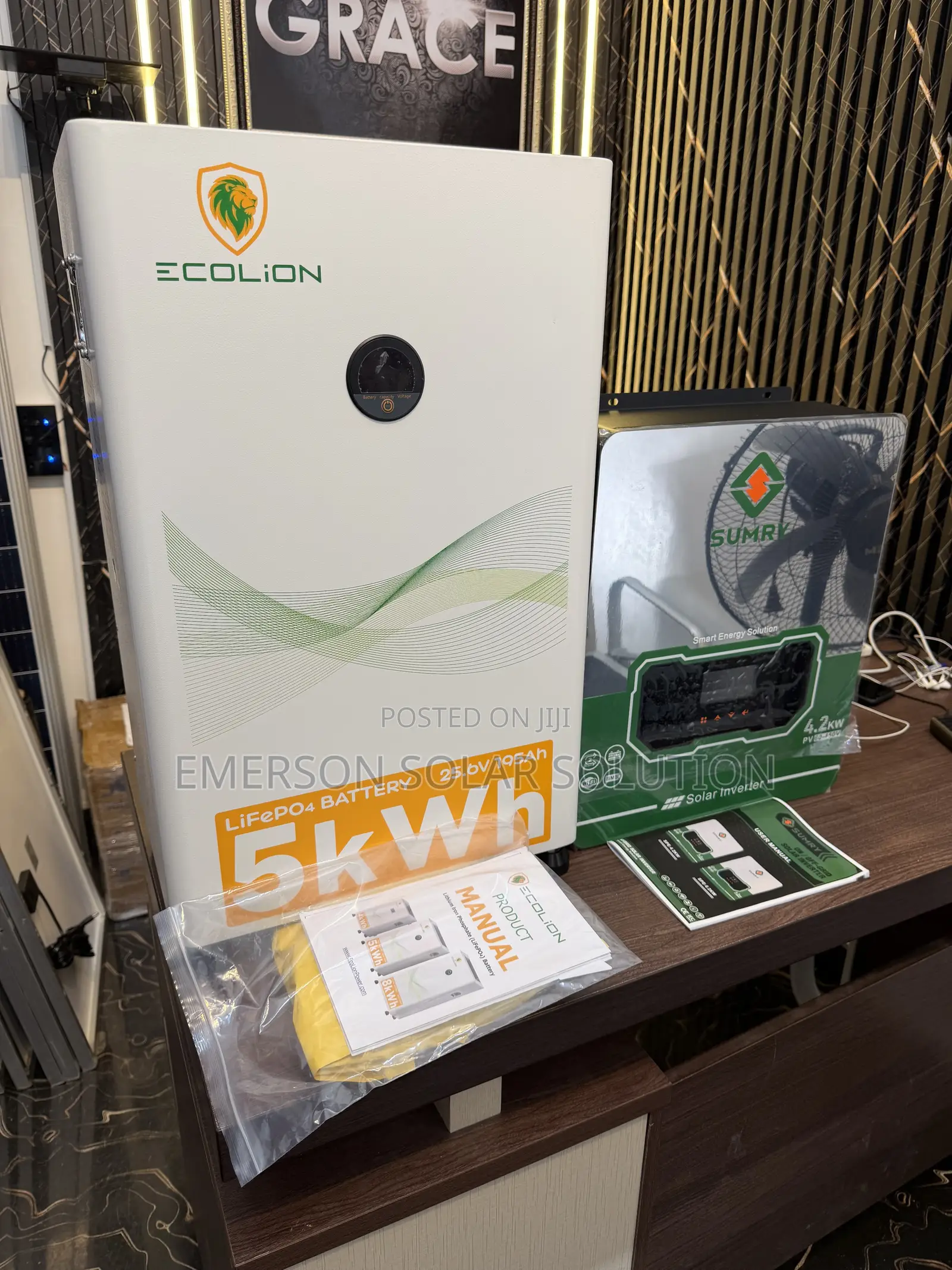 Sumry 4.2kVA + Ecolion 5kWh Solar Package