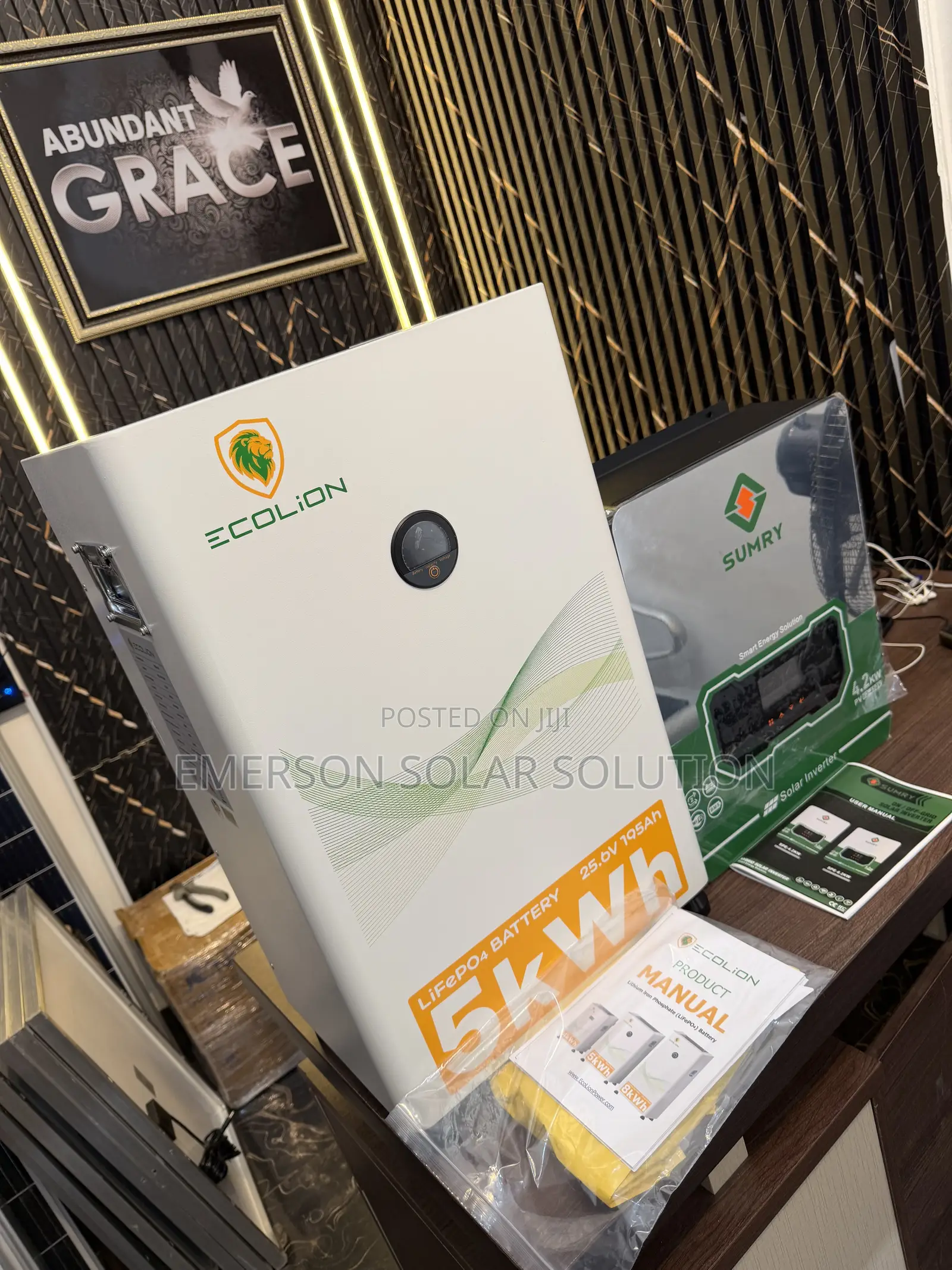 Ecolion 5kWh Home Solar Backup System