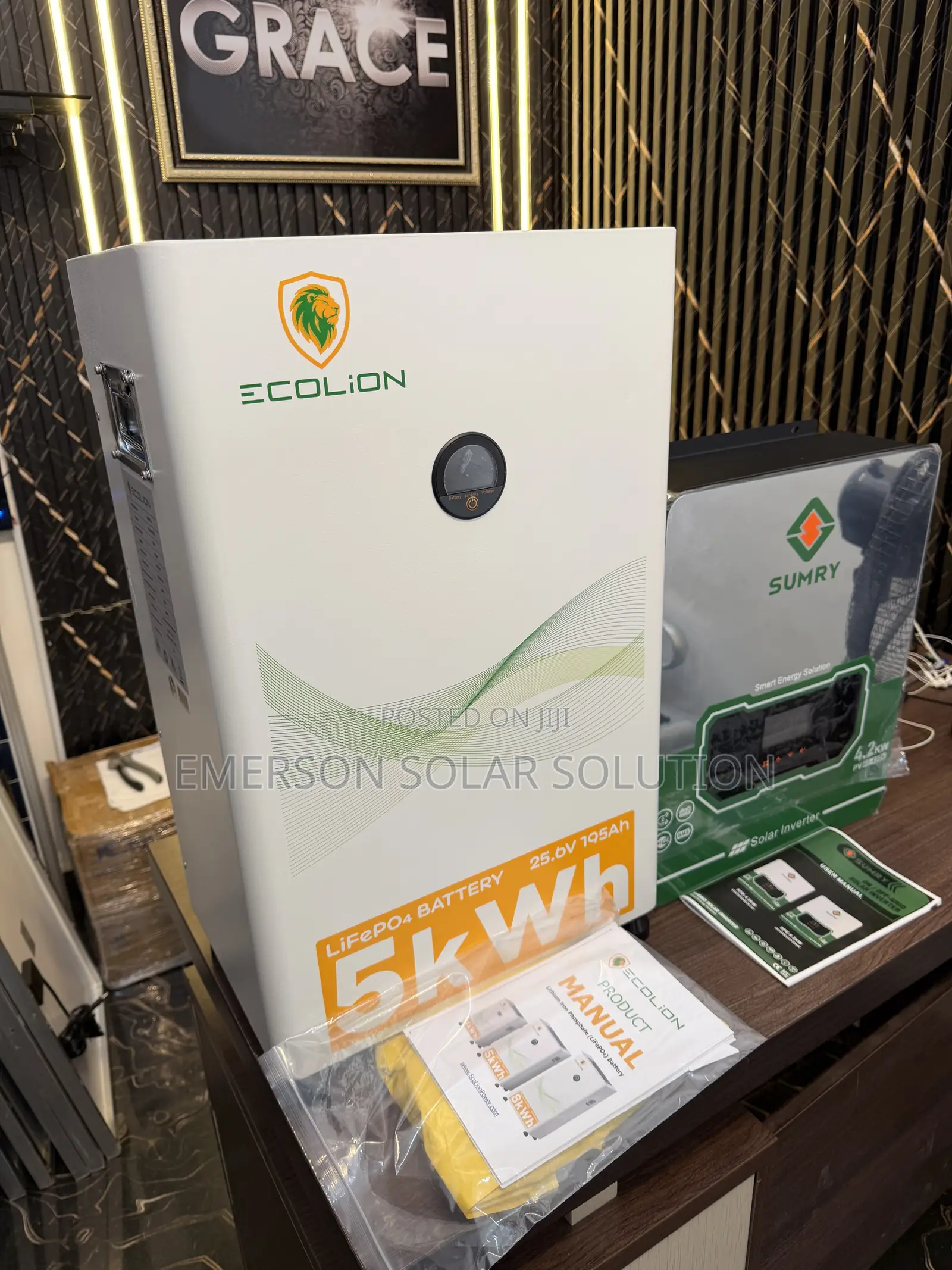 Ecolion 5kWh Home Solar Backup System