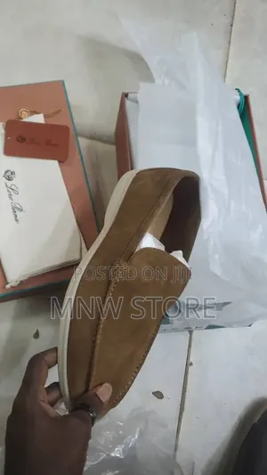 Loro Piana Beige Loafers