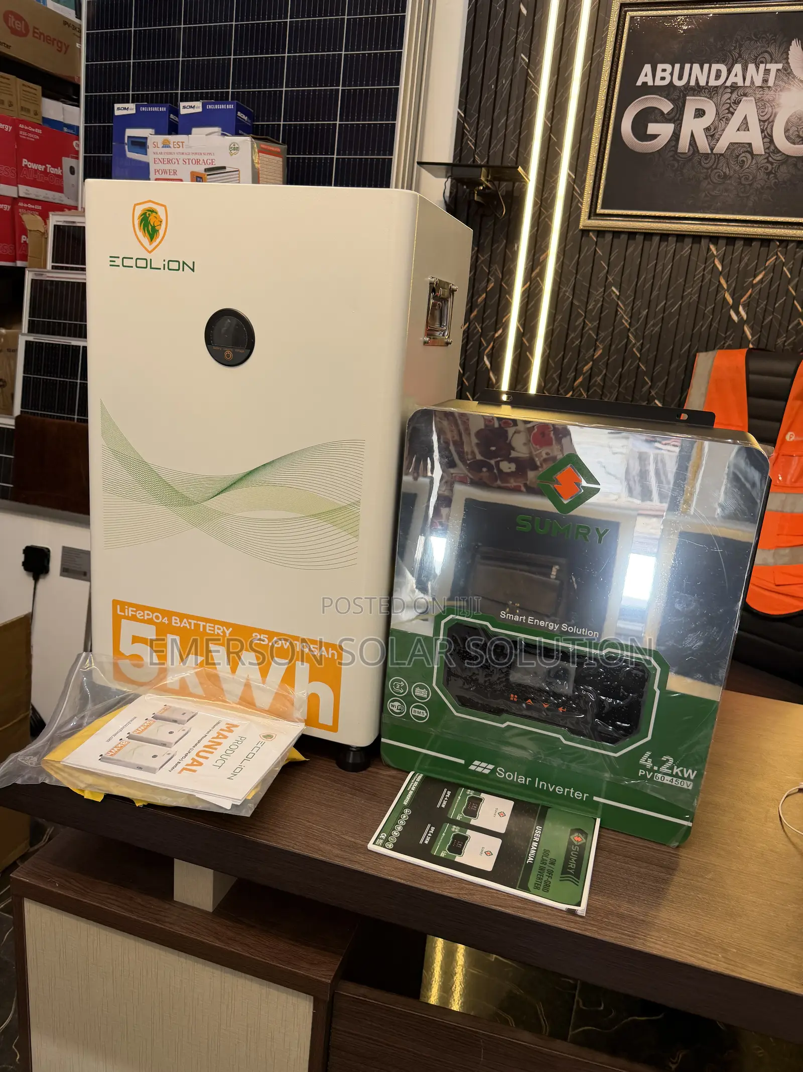 Ecolion 5kWh Sumry 4.2kVA Power System