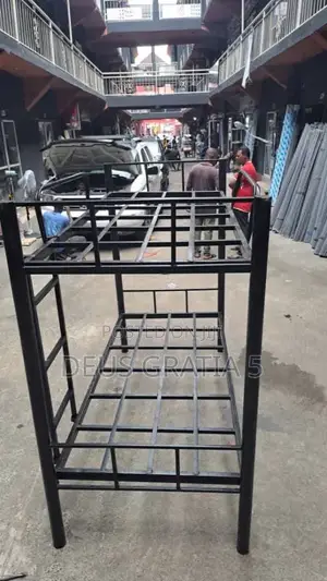 6 by 3 Feet Detachable Double Bunk Bed With 2 Mattress