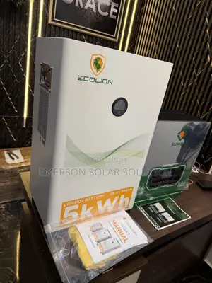 Ecolion 24V Battery + Sumry Hybrid Inverter