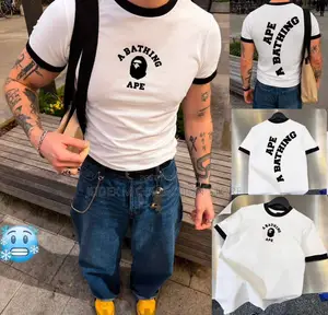 Premium Casual Round-Neck T-Shirt Body Hug