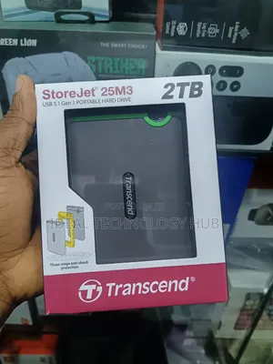 Transcend 2TB Storejet External Hard Drive