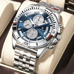 Poedagar Luxury Chronograph Watch