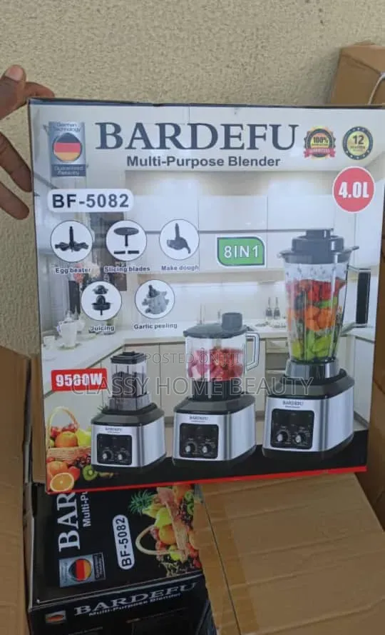 BARDEFU Multi-Purpose Blender (Model: BF-5082)