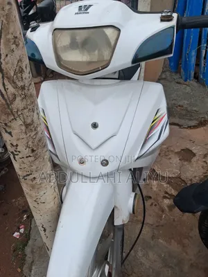 Motorcycle 2018 White