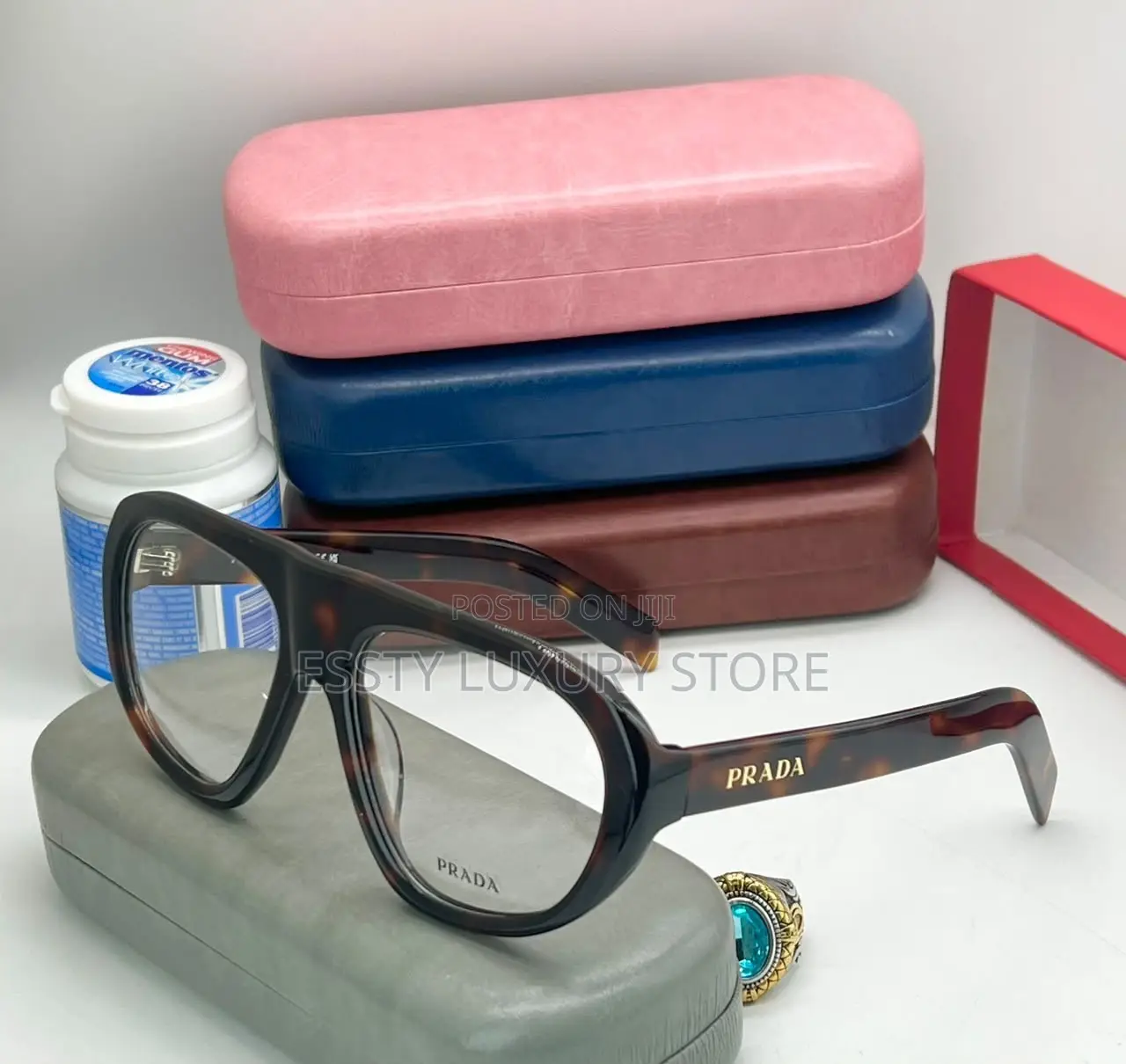 High Quality Luxury Prada Frame Glasses