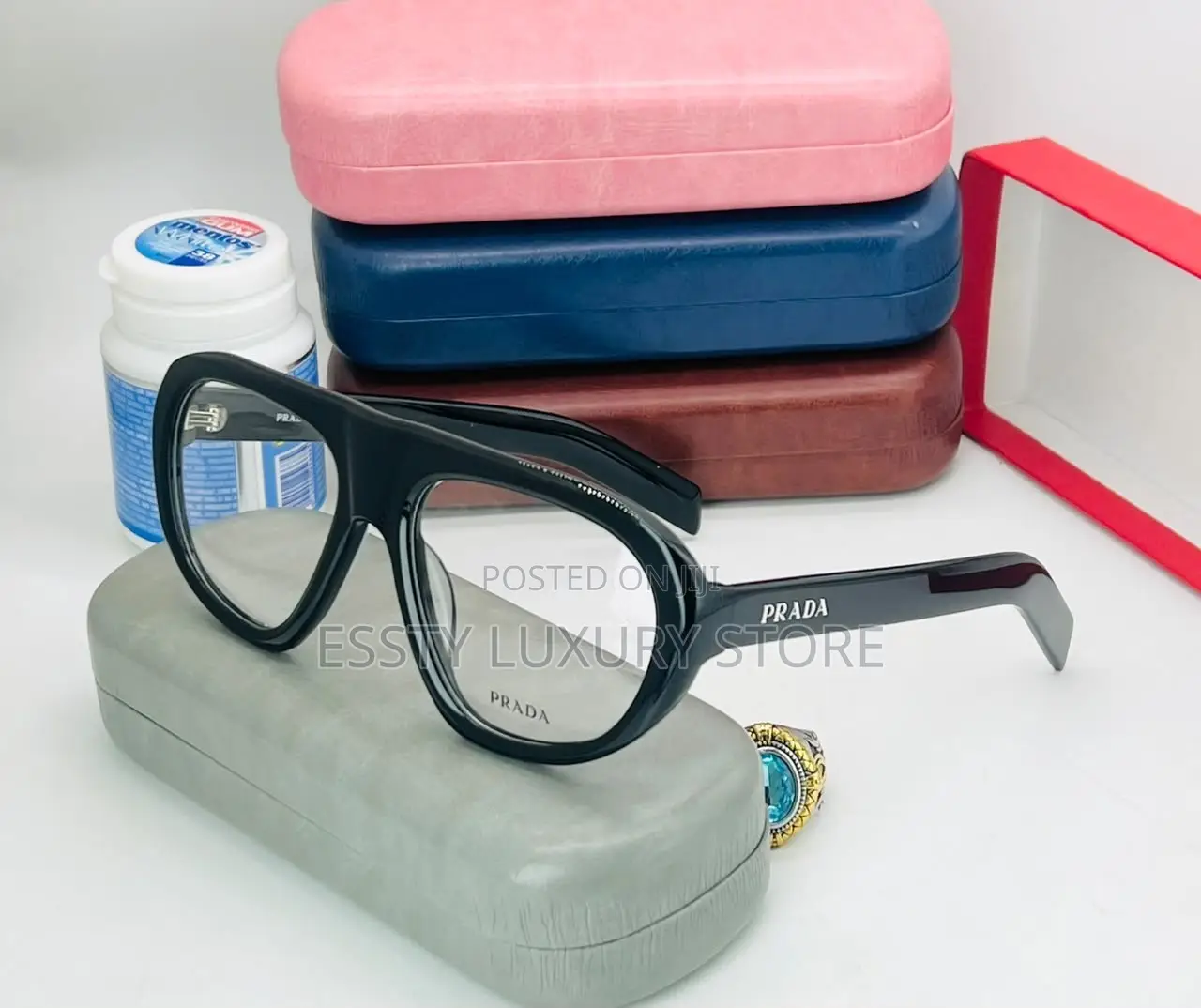 High Quality Luxury Prada Frame Glasses