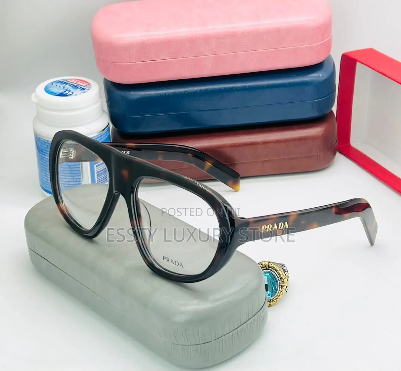 High Quality Luxury Prada Frame Glasses