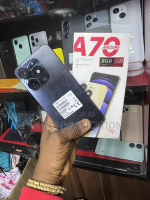Itel A70 128 GB Black