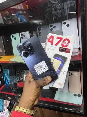 Itel A70 128 GB Black