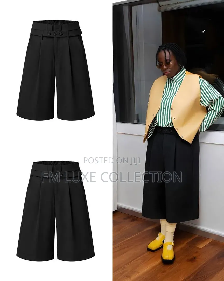 Urban Ease Pleated Men Shorts