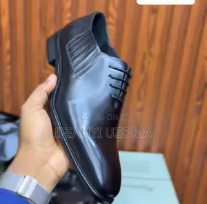 Italian Leather Laceup Men Shoe