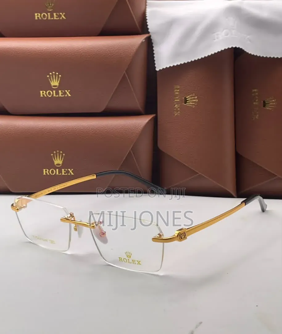 Men’s Designer Clear Frame Sunglasses –R Style See-Through Eyewear