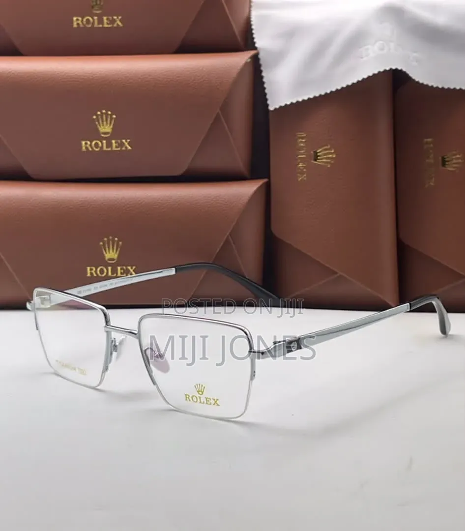 Men’s Designer Clear Frame Sunglasses –R Style See-Through Eyewear