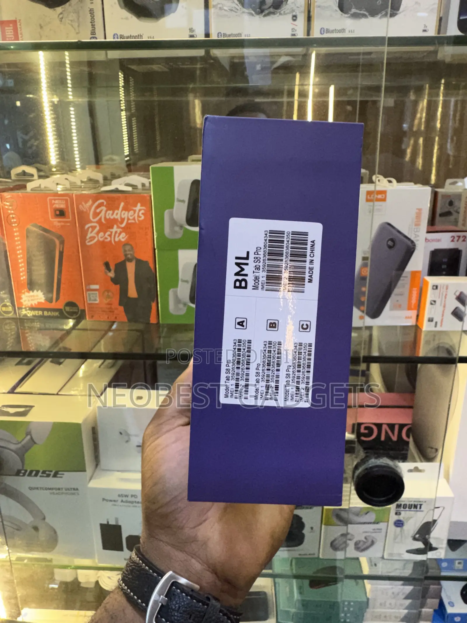 New BML AirPab Tab S9 Ultra 256 GB