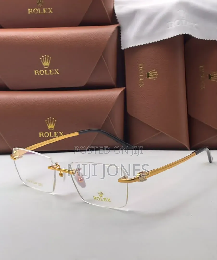 Men’s Designer Clear Frame Sunglasses –R Style See-Through Eyewear