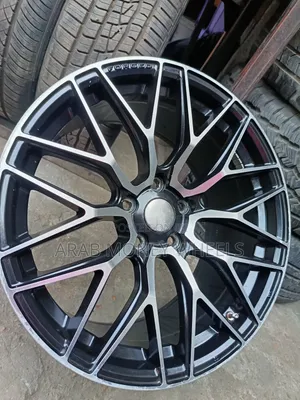 Basket Pure Black and Silver 19 Inch Alloy Wheels