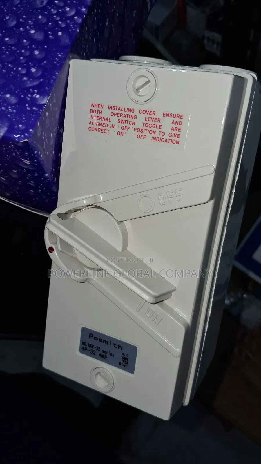 On and Off Switch Box for Electrical / Mechanical Purposes Get Today