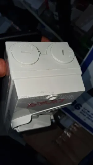 On and Off Switch Box for Electrical / Mechanical Purposes Get Today