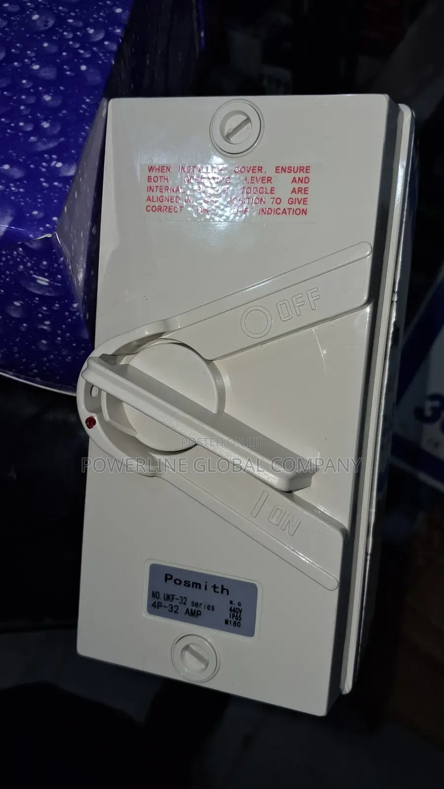 On and Off Switch Box for Electrical / Mechanical Purposes Get Today