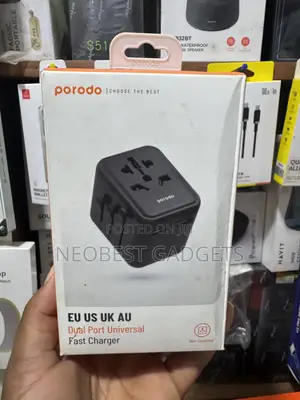 Porodo Dual Port Universal Charger