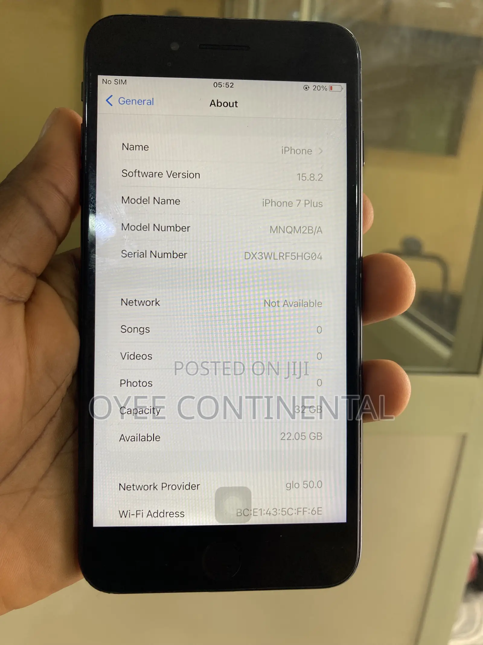 Apple iPhone 7 Plus 32 GB Black
