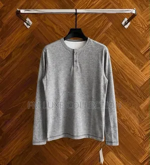 Men Henley Long Sleeve Shirt