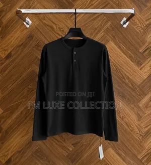 Men Henley Long Sleeve Shirt