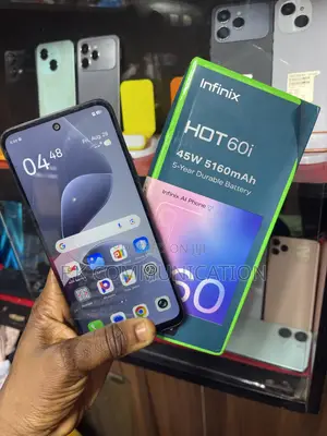 Infinix Hot 60i 128 GB Black