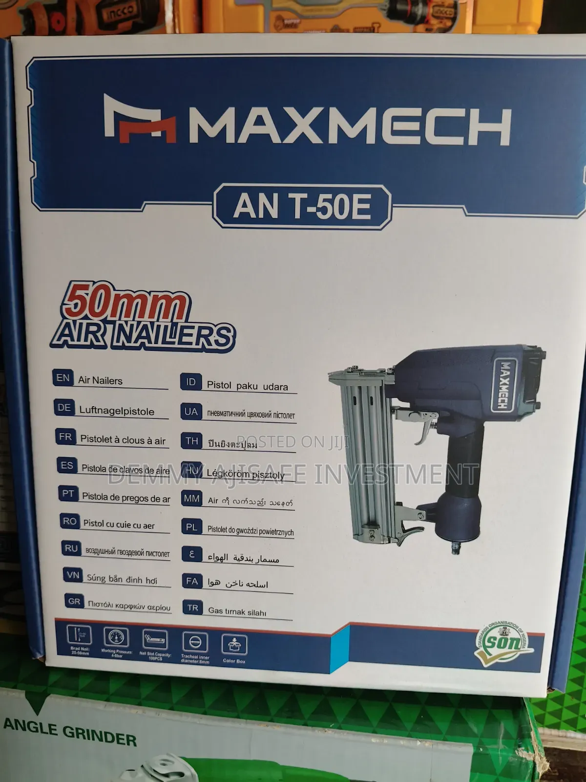 Maxmech Brad Nailer 50mm