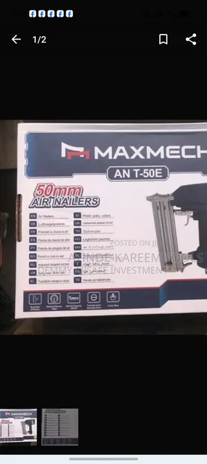 Maxmech Brad Nailer 50mm