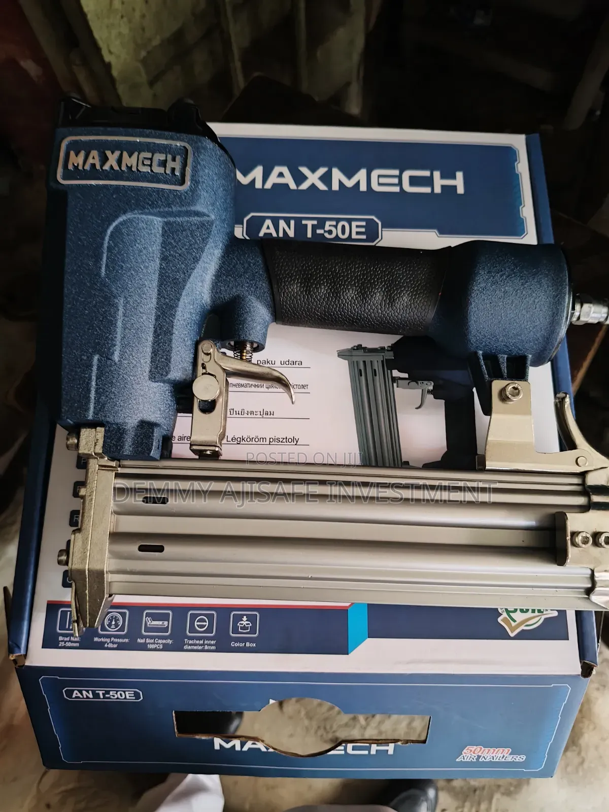 Maxmech Brad Nailer 50mm