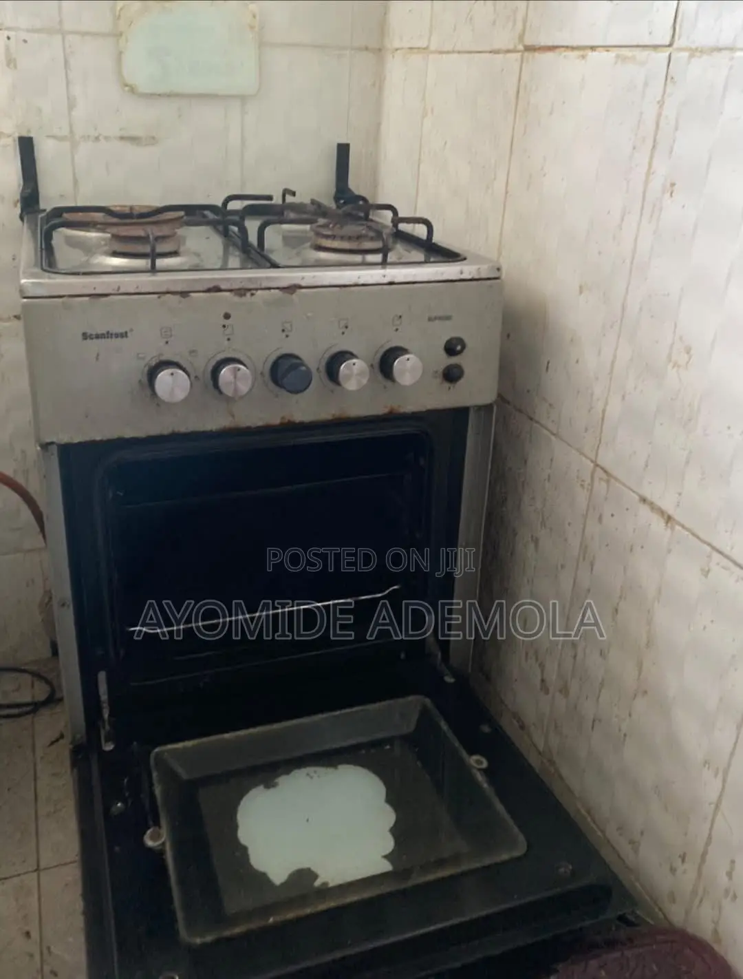 Standing Gas Cooker 60by60 4burner