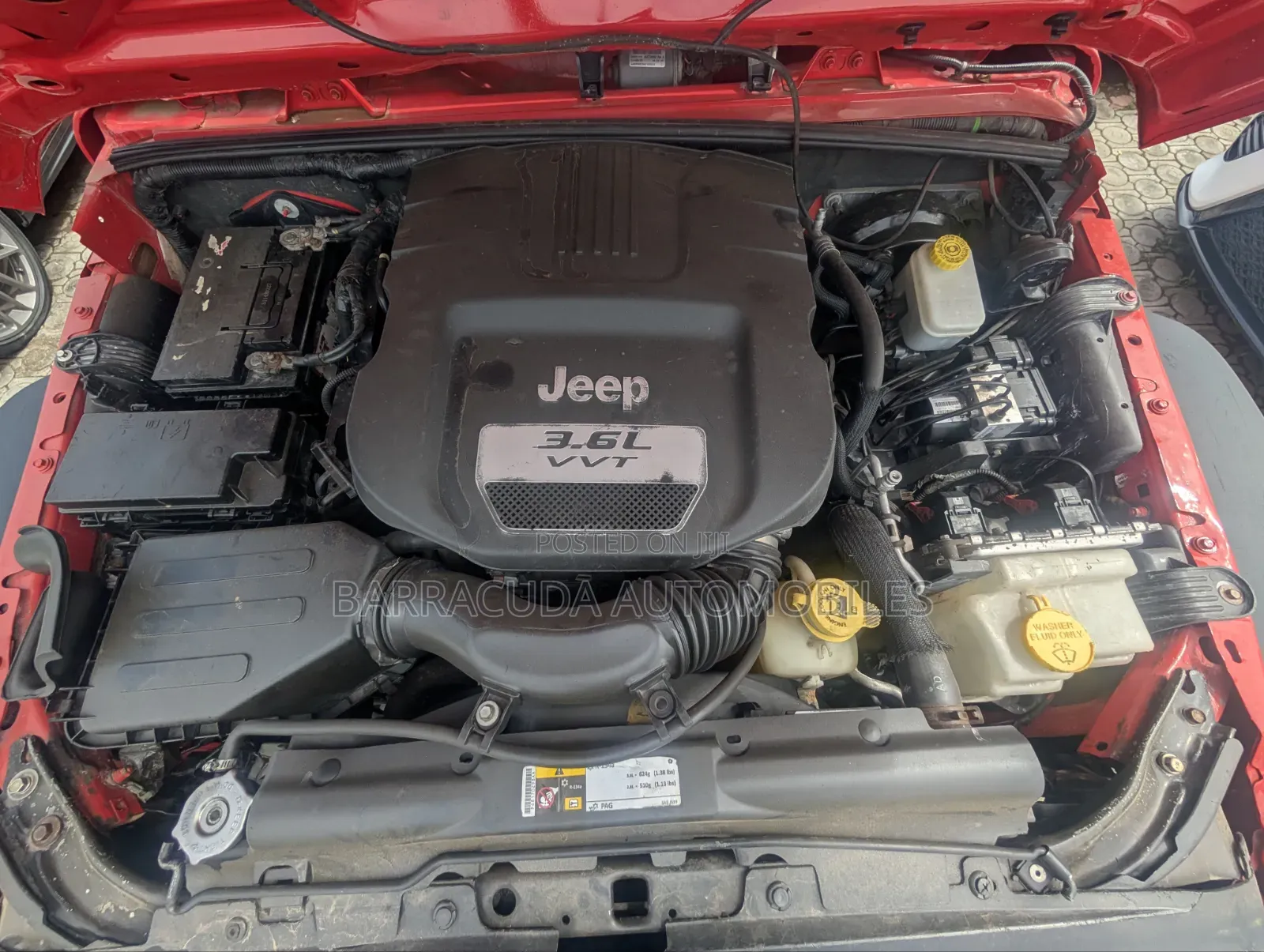 Jeep Wrangler 2013 Red